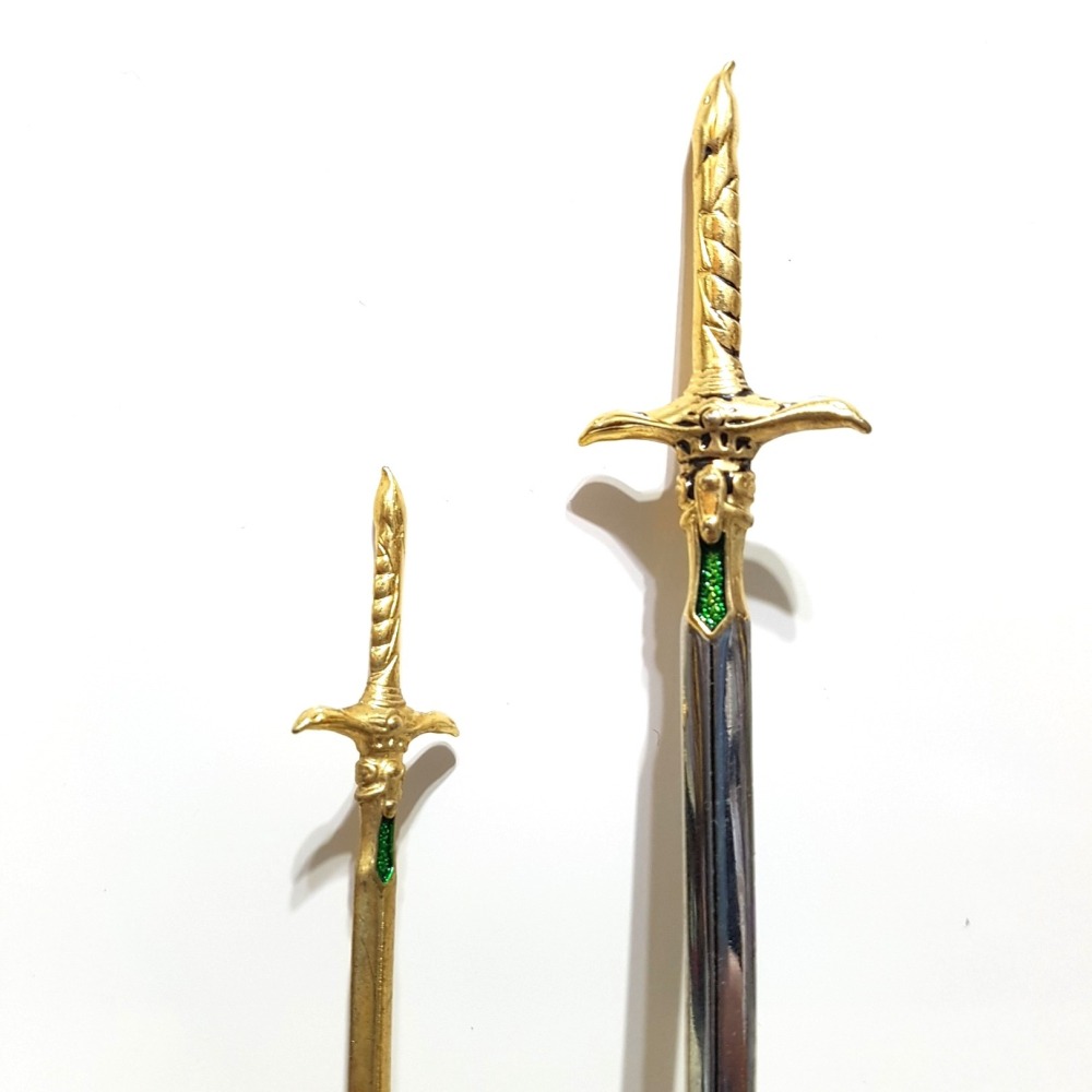 [長夜餘火]免運 現貨24小時出貨 神兵玄奇 銀鷹劍 南宮鐵心 港漫特別版武器 玉皇朝 黃玉郎-細節圖8