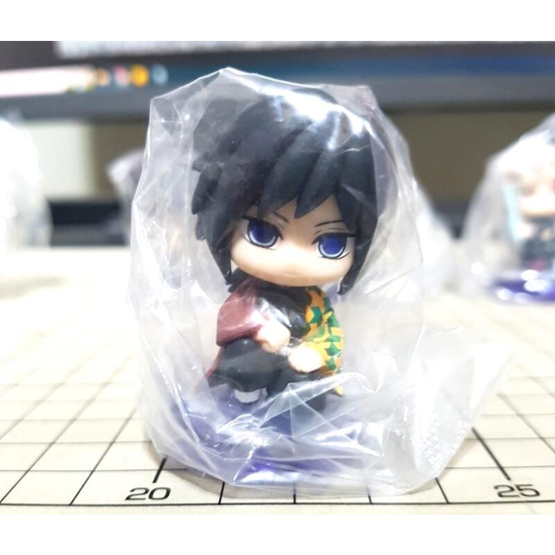 [長夜餘火]免運 現貨 BANDAI 鬼滅之刃 坐姿 P5 第五彈 柱合會議 炎柱、水柱、音柱、戀柱、主公 全套五款-細節圖3