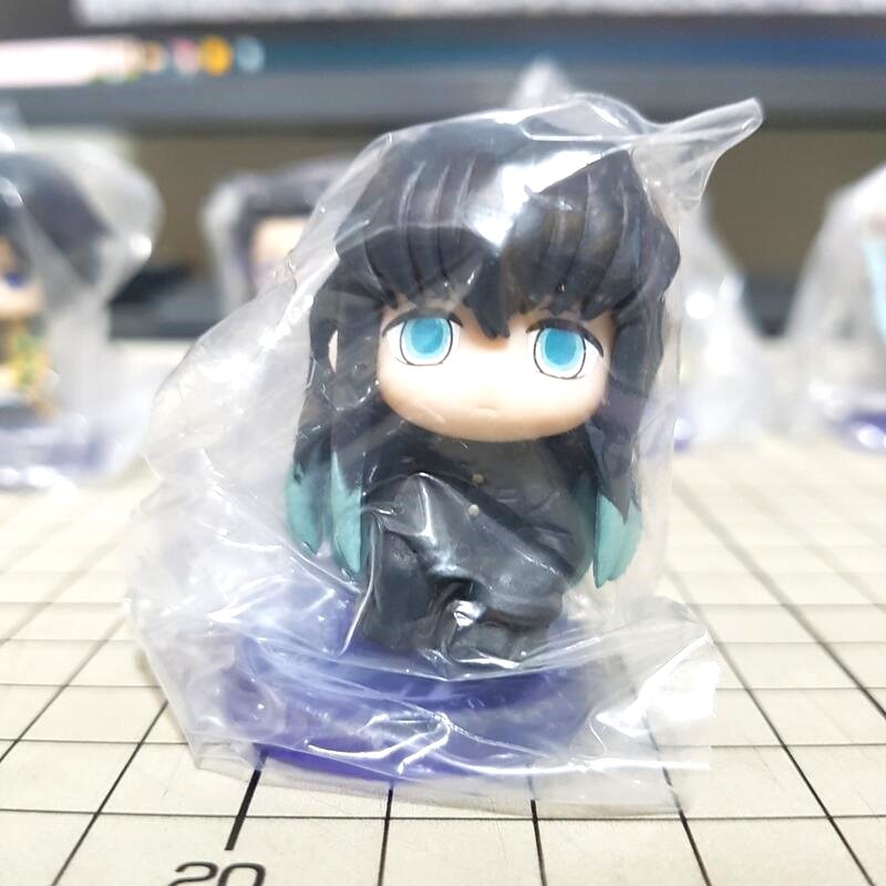 [長夜餘火]免運 現貨 BANDAI 鬼滅之刃 坐姿 P4 第四彈 柱合會議 蟲柱 岩柱 蛇柱 風柱 霞柱 全套五款-細節圖5