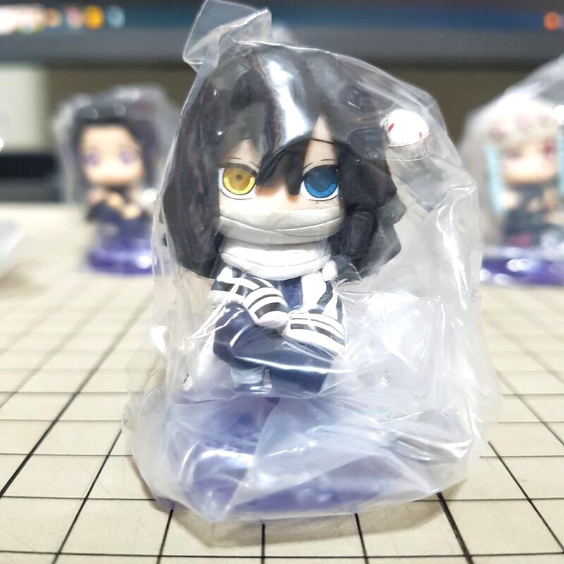 [長夜餘火]免運 現貨 BANDAI 鬼滅之刃 坐姿 P4 第四彈 柱合會議 蟲柱 岩柱 蛇柱 風柱 霞柱 全套五款-細節圖6