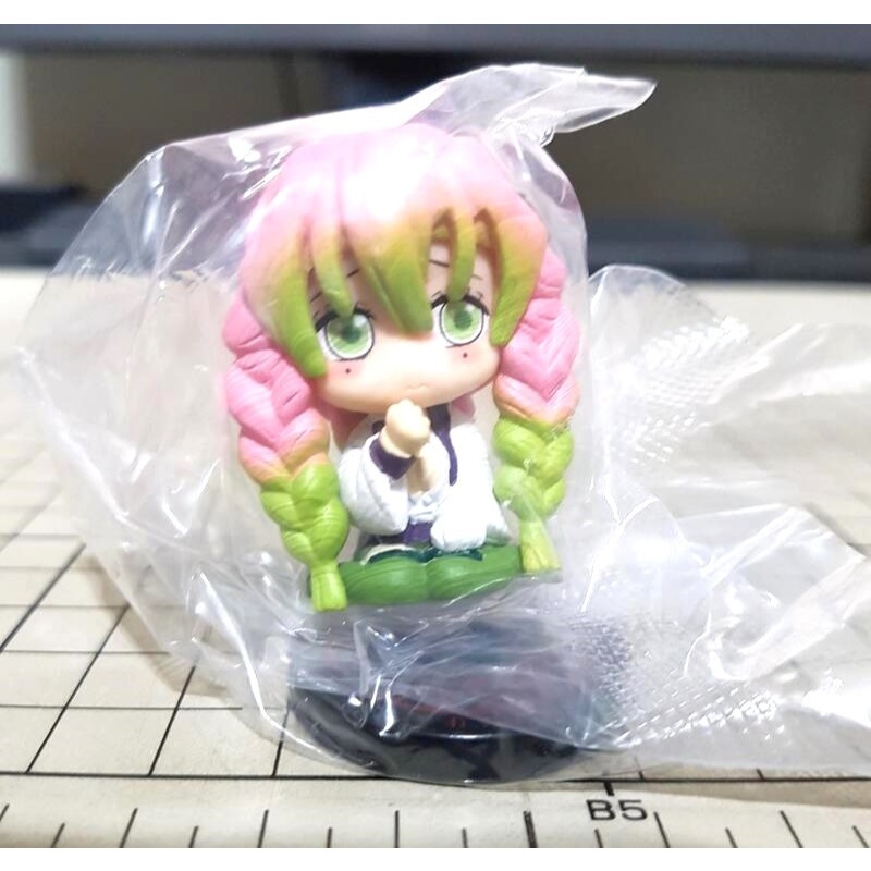 [長夜餘火]免運 現貨 BANDAI 鬼滅之刃 坐姿 P3 第三彈 蛇柱 戀柱 音柱 風柱 不死川玄彌 全套五款-細節圖3