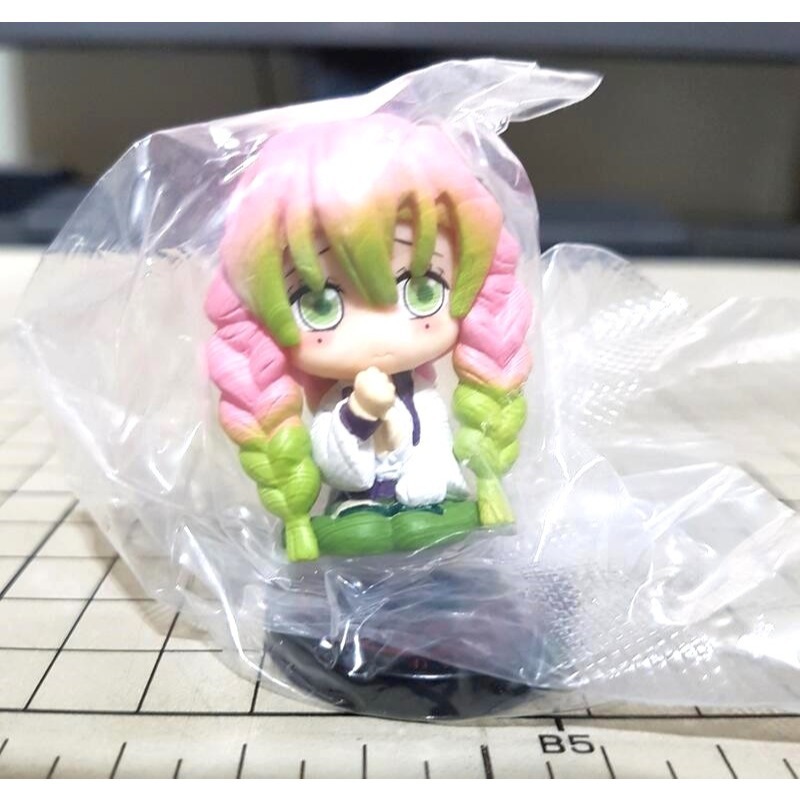 [長夜餘火]免運 現貨 BANDAI 鬼滅之刃 坐姿 P3 第三彈 蛇柱 戀柱 音柱 風柱 不死川玄彌 全套五款-細節圖3