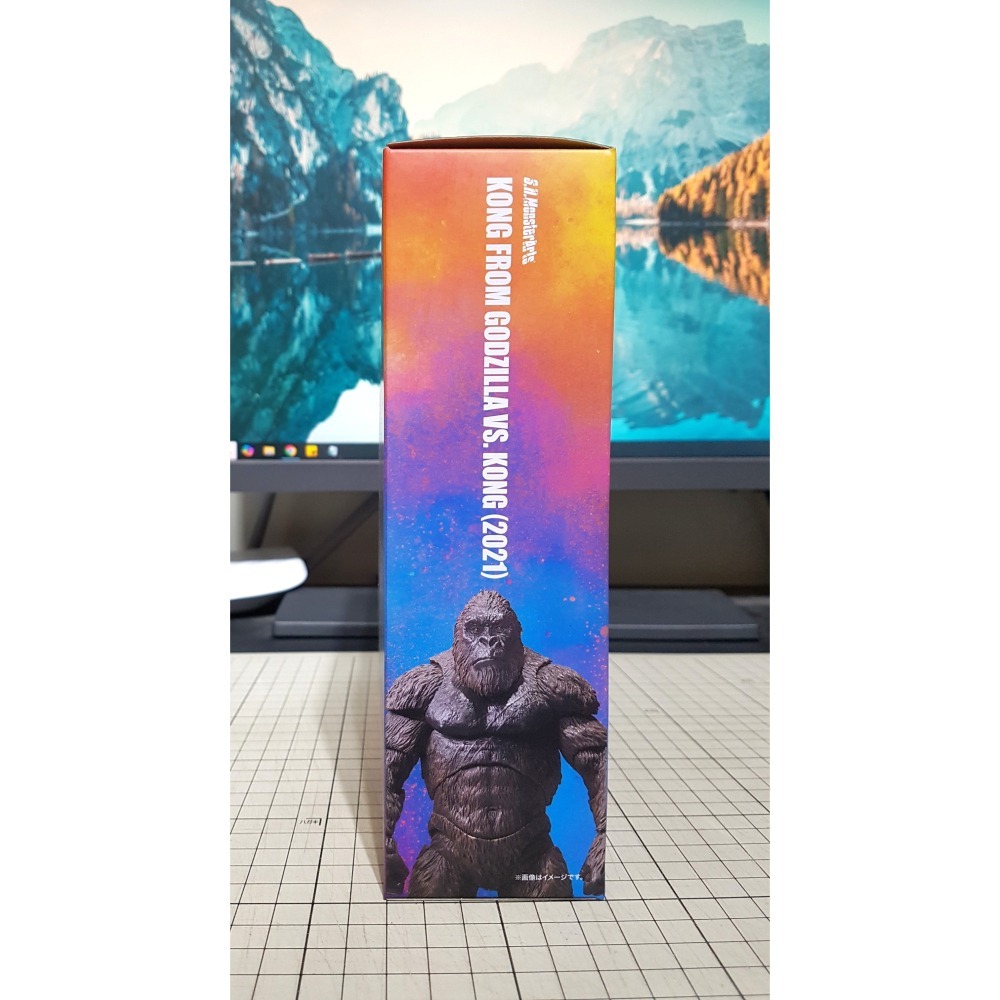 [長夜餘火]免運 現貨24小時出貨 S.H.MonsterArts SHM 金剛 2021 哥吉拉大戰金剛 代理版-細節圖6