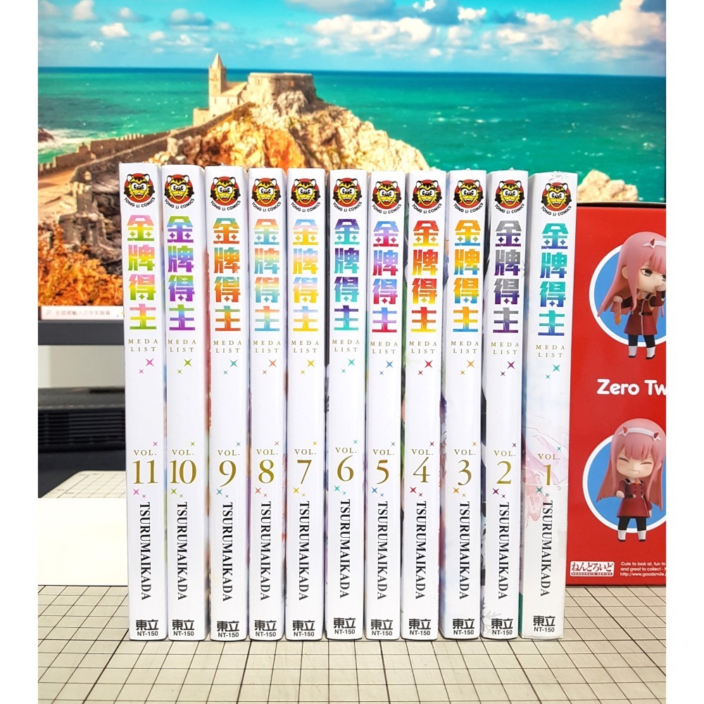 免運 金牌得主 1、2、3、4、5、6、7、8、9、10、11、12、13 TSURUMAIKADA 東立 首刷書腰-細節圖3