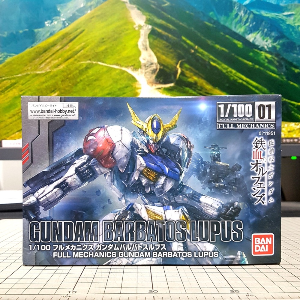 [長夜餘火]免運 現貨24小時出貨 BANDAI 1/100 獵魔鋼彈 機動戰士鋼彈 鐵血孤兒 萬代 全新未組-細節圖4