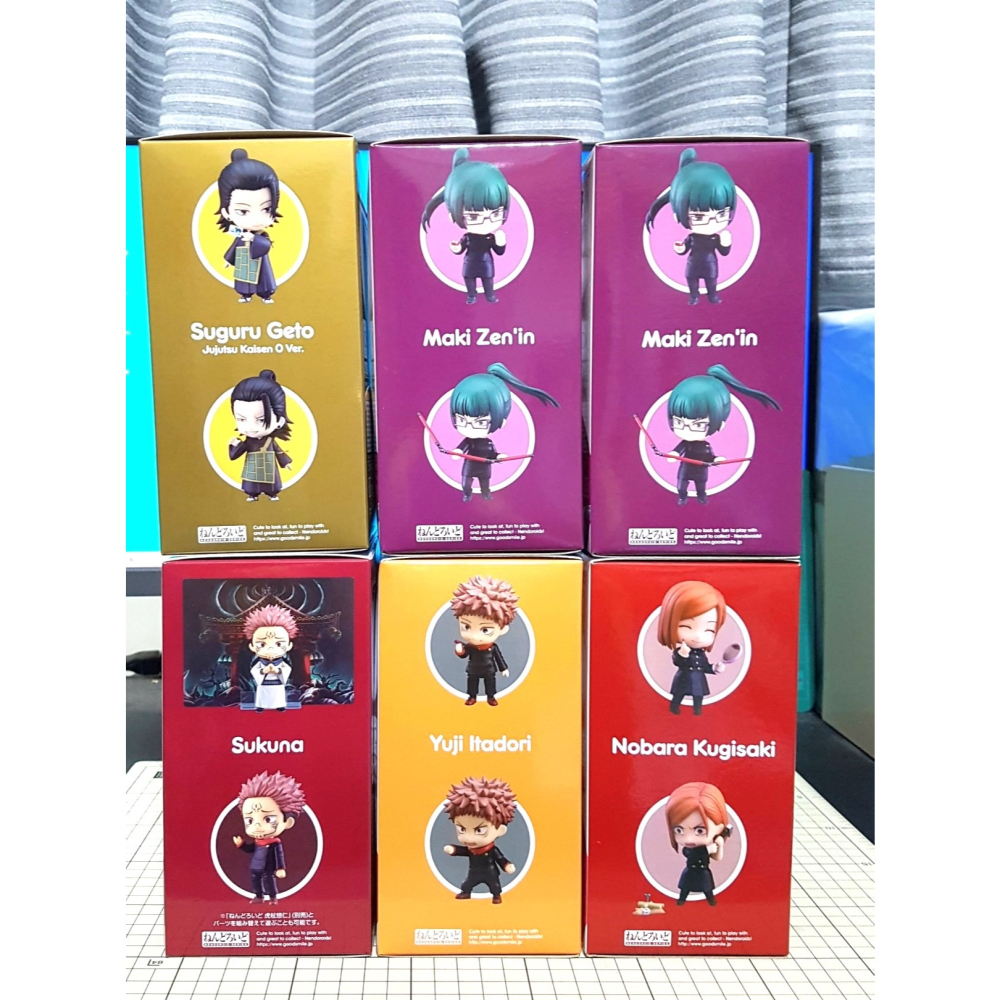 [長夜餘火]免運 現貨24小時出貨 GSC 黏土人 虎杖悠仁、釘崎野薔薇、宿儺、禪院真希、夏油傑 咒術迴戰 代理版 全新-細節圖6