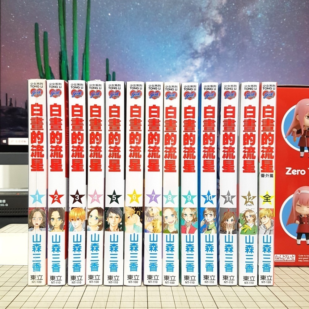 免運 現貨 白晝的流星 1、2、3、4、5、6、7、8、9、10、11、12、番外篇 山森三香 全新 自有書 首刷書腰-細節圖3