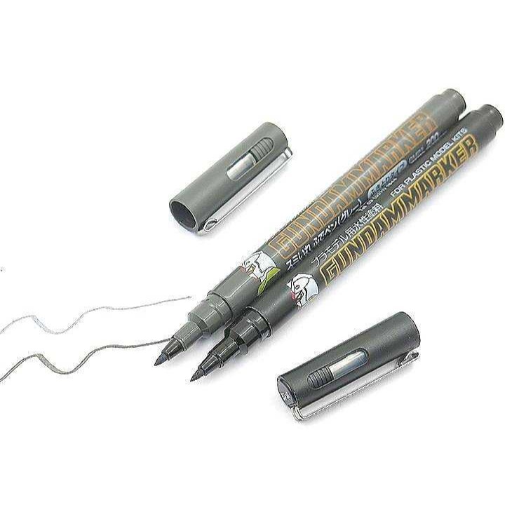 [長夜餘火]免運 現貨24小時出貨 郡氏 GUNZE GM21 GM20 水性描線筆 描邊筆 墨線筆 灰色 黑色-細節圖5