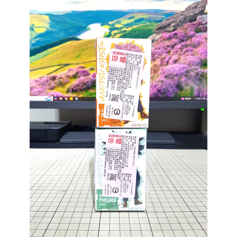 [長夜餘火]免運 現貨24小時出貨 TAITO Q版公仔 Vol.1 虎杖悠仁 伏黑惠 咒術迴戰 代理版 不挑盒況-細節圖4