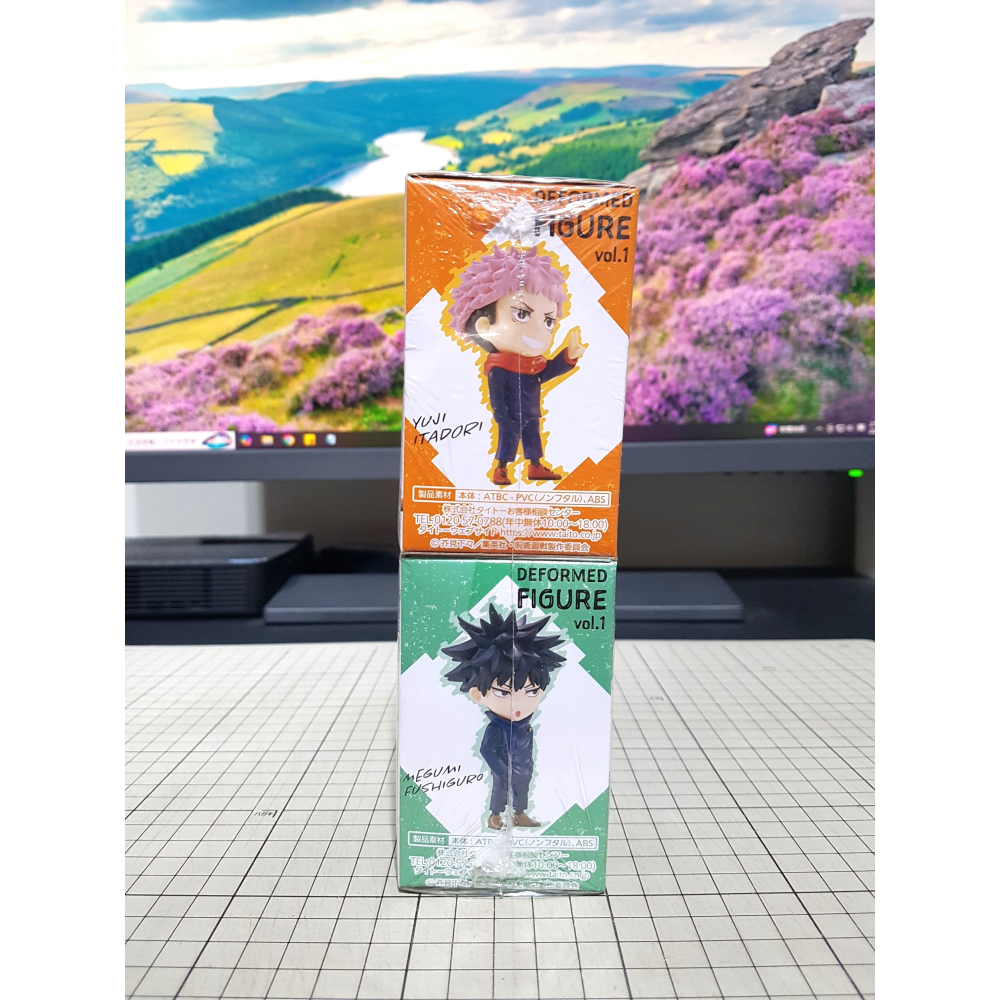 [長夜餘火]免運 現貨24小時出貨 TAITO Q版公仔 Vol.1 虎杖悠仁 伏黑惠 咒術迴戰 代理版 不挑盒況-細節圖5