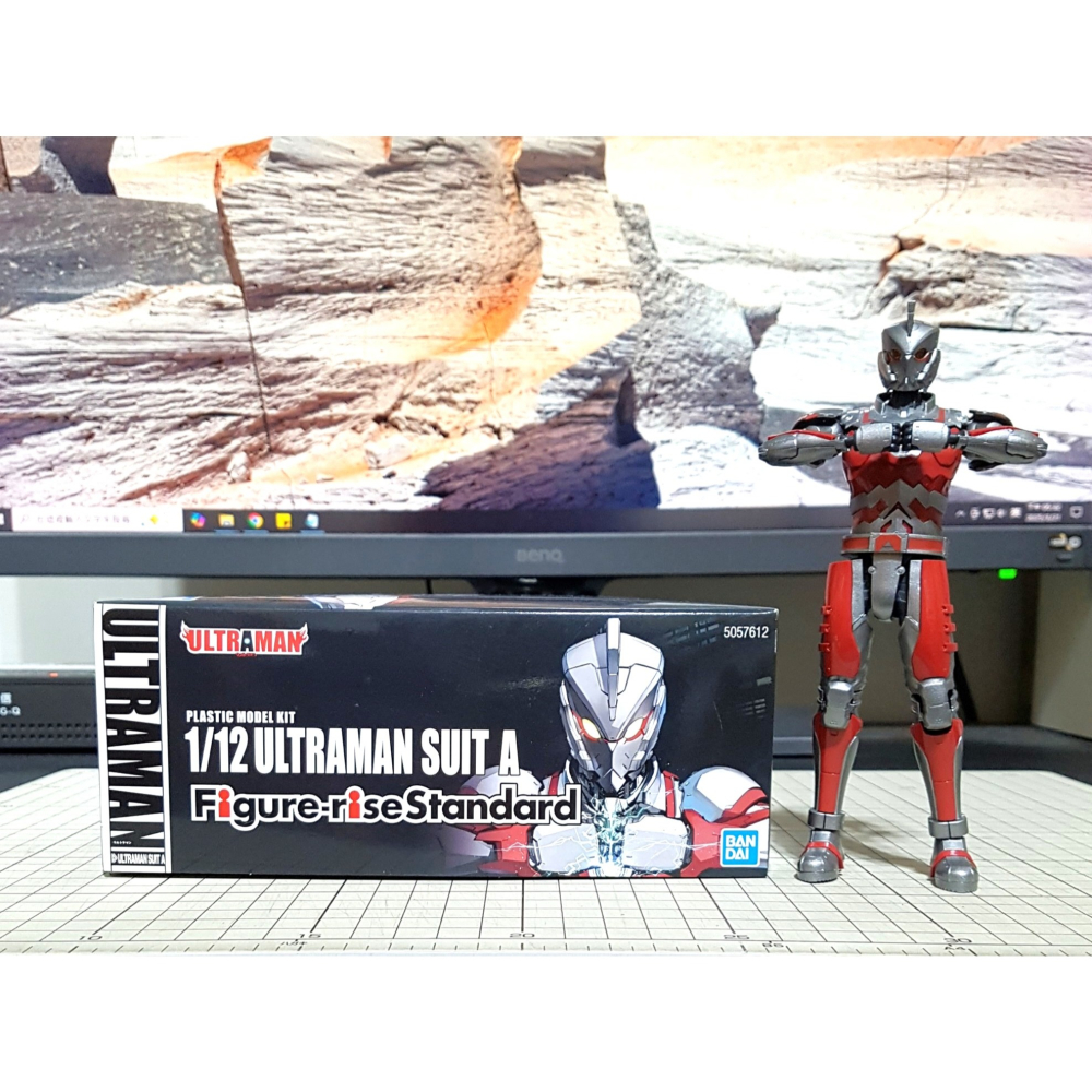 [長夜]免運 現貨24小時出貨 Figure-rise Standard FRS SUIT A 超人力霸王戰鬥服 已組裝-細節圖2