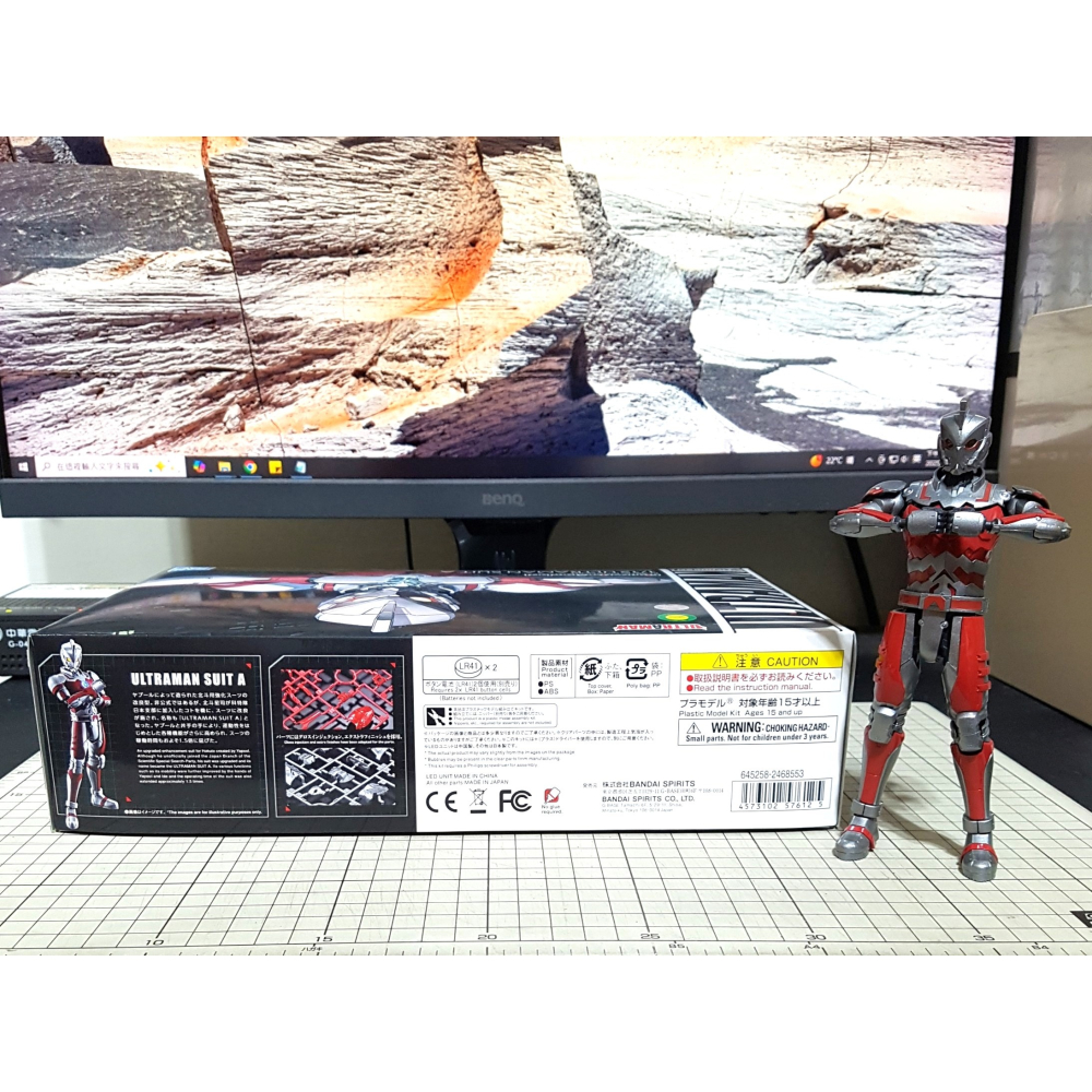 [長夜]免運 現貨24小時出貨 Figure-rise Standard FRS SUIT A 超人力霸王戰鬥服 已組裝-細節圖4