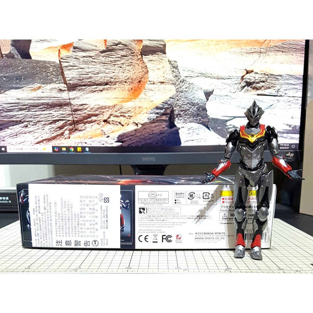 [長夜餘火]免運 現貨 Figure-rise Standard EVIL TIGA 邪惡迪卡 超人力霸王 已組裝-細節圖4