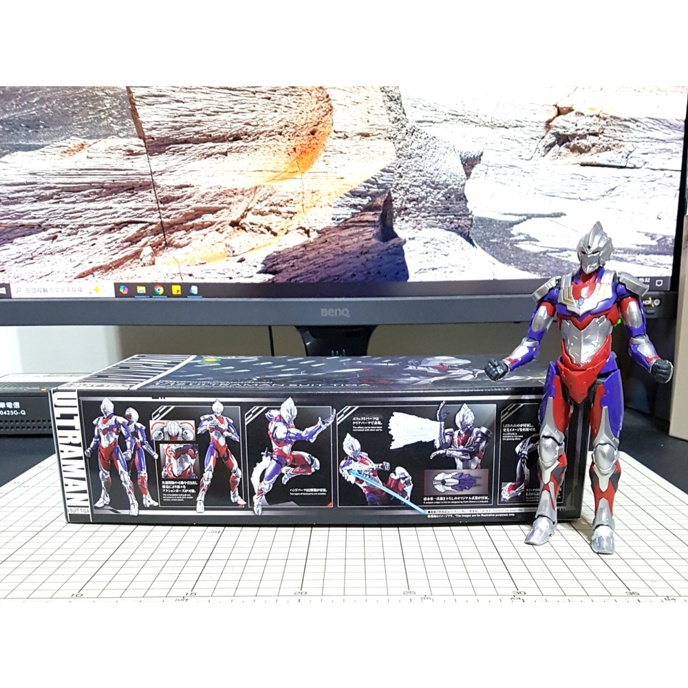 [長夜餘火]免運 現貨24小時出貨 Figure-rise Standard TIGA 迪卡 超人力霸王戰鬥服 已組裝-細節圖2