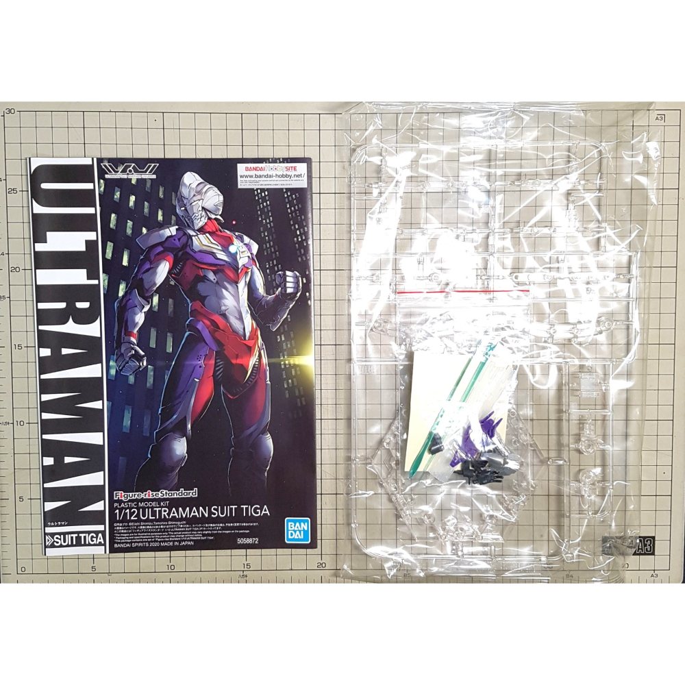 [長夜餘火]免運 現貨24小時出貨 Figure-rise Standard TIGA 迪卡 超人力霸王戰鬥服 已組裝-細節圖5