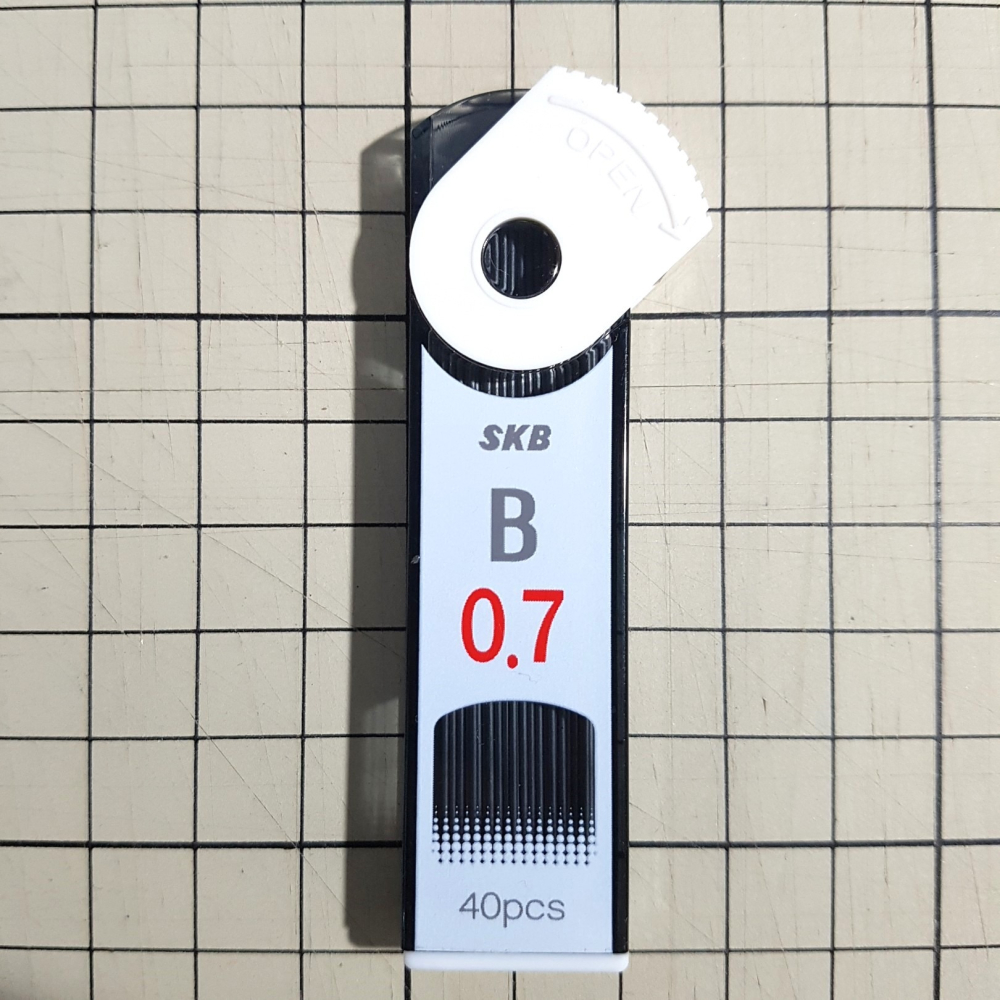 [長夜餘火]免運 現貨24小時出貨 SKB 自動鉛筆芯 B 0.7 PR-30-細節圖3