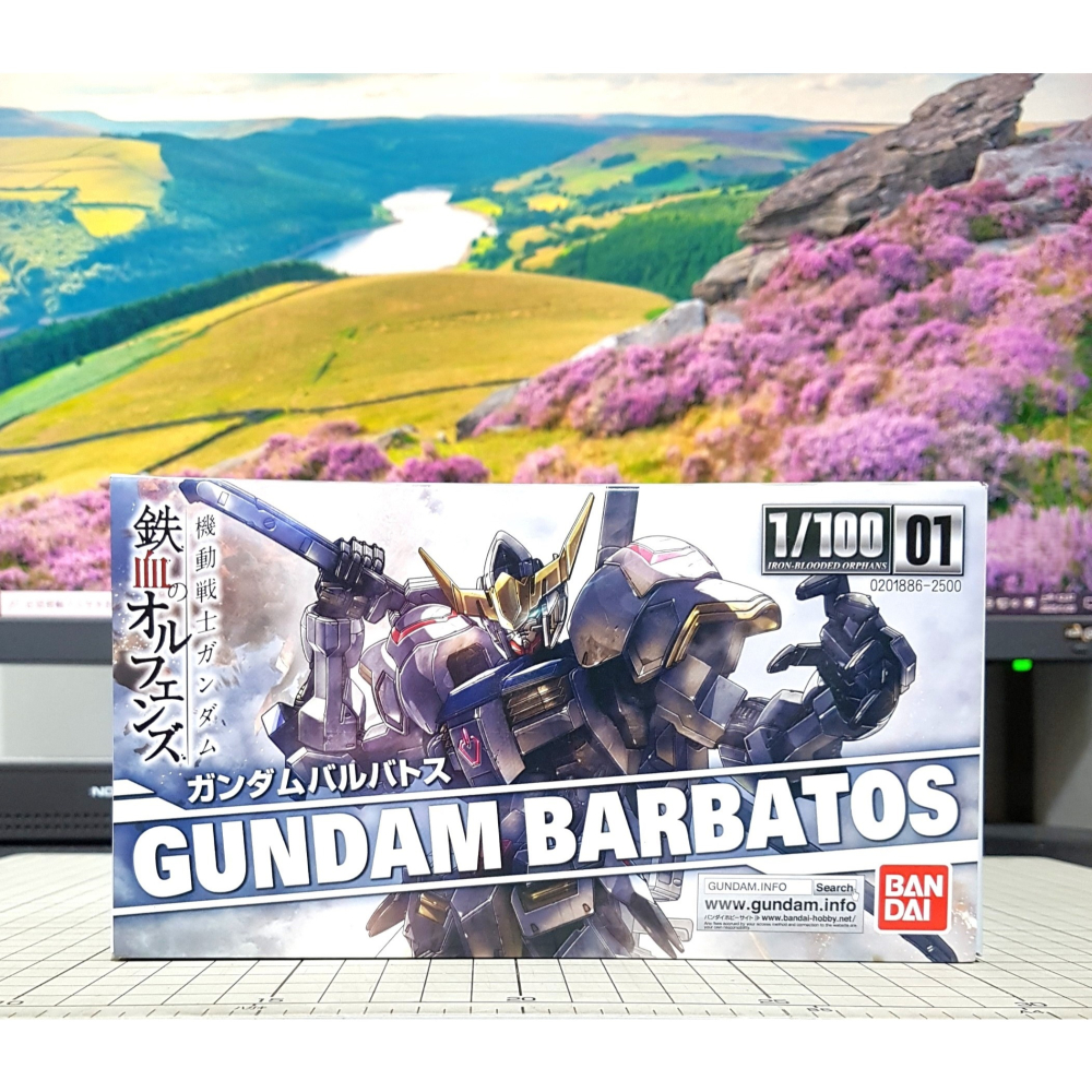 [長夜餘火]免運 現貨24小時出貨 BANDAI 1/100 獵魔鋼彈 機動戰士鋼彈 鐵血的孤兒 不挑盒況 萬代-細節圖2
