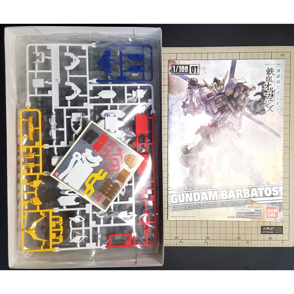 [長夜餘火]免運 現貨24小時出貨 BANDAI 1/100 獵魔鋼彈 機動戰士鋼彈 鐵血的孤兒 不挑盒況 萬代-細節圖5