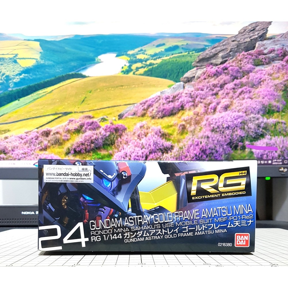 免運 現貨 BANDAI 1/144 RG 異端鋼彈 金色機 天蜜娜 機動戰士鋼彈SEED ASTRAY 不挑盒況 萬代-細節圖3