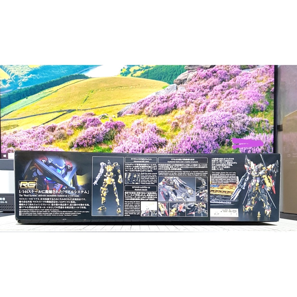免運 現貨 BANDAI 1/144 RG 異端鋼彈 金色機 天蜜娜 機動戰士鋼彈SEED ASTRAY 不挑盒況 萬代-細節圖4