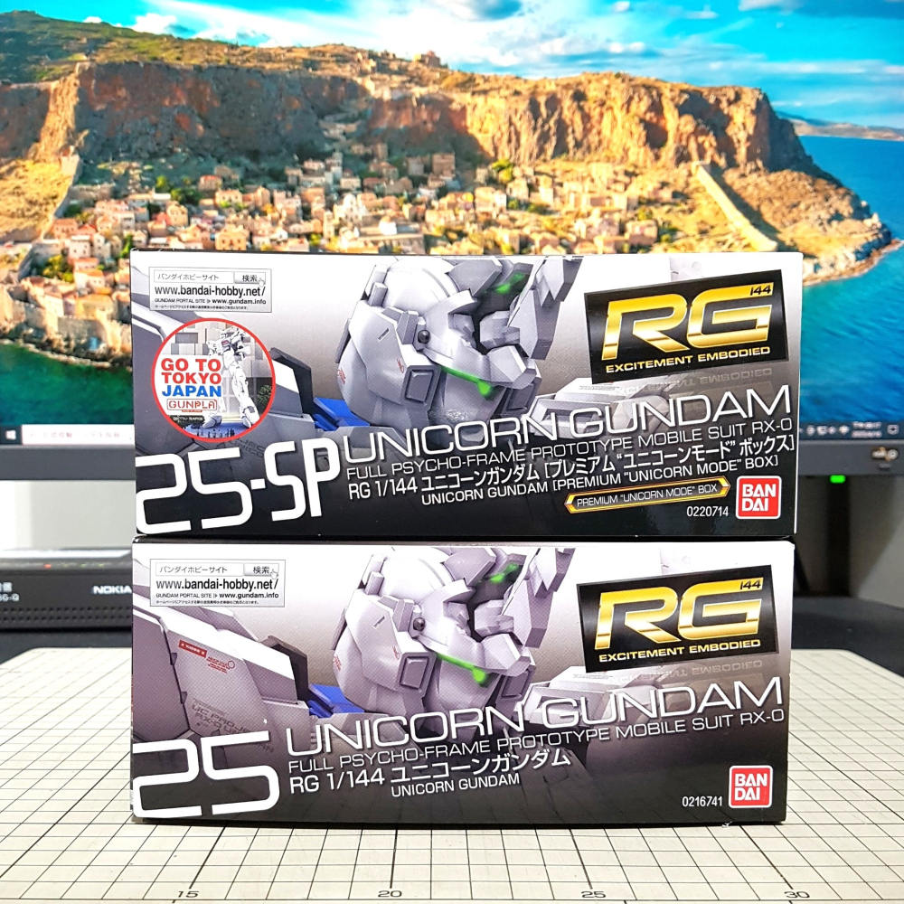 [長夜餘火]免運 現貨 BANDAI 1/144 RG 獨角獸鋼彈 初回限定盒繪 機動戰士鋼彈UC 不挑盒況 萬代-細節圖3