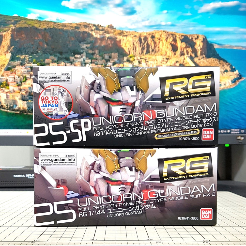 [長夜餘火]免運 現貨 BANDAI 1/144 RG 獨角獸鋼彈 初回限定盒繪 機動戰士鋼彈UC 不挑盒況 萬代-細節圖5