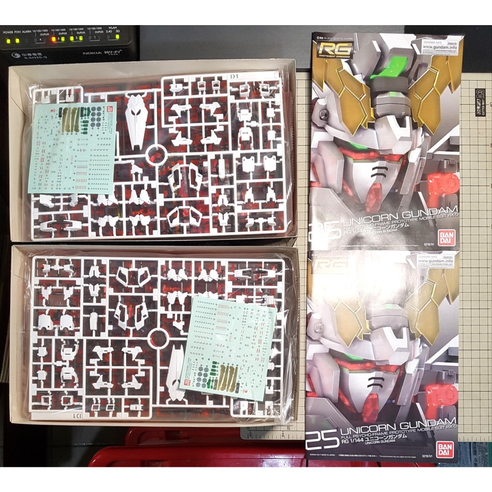 [長夜餘火]免運 現貨 BANDAI 1/144 RG 獨角獸鋼彈 初回限定盒繪 機動戰士鋼彈UC 不挑盒況 萬代-細節圖6