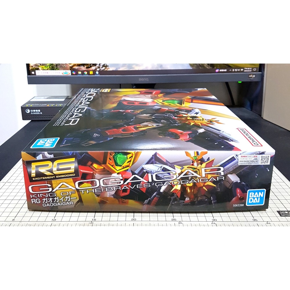 [長夜餘火]免運 現貨24小時出貨 BANDAI RG 勇者王 我王凱牙 GaoGaiGar 代理版 萬代 全新-細節圖4