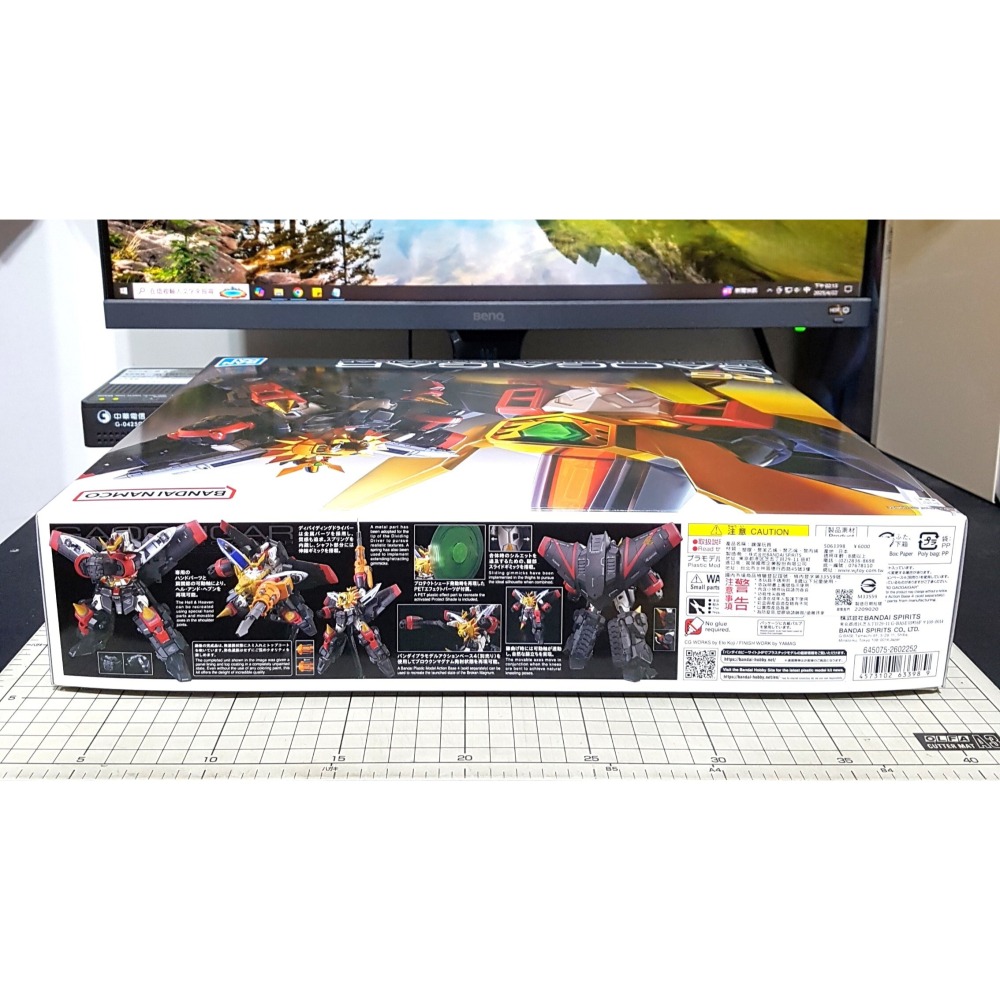 [長夜餘火]免運 現貨24小時出貨 BANDAI RG 勇者王 我王凱牙 GaoGaiGar 代理版 萬代 全新-細節圖5
