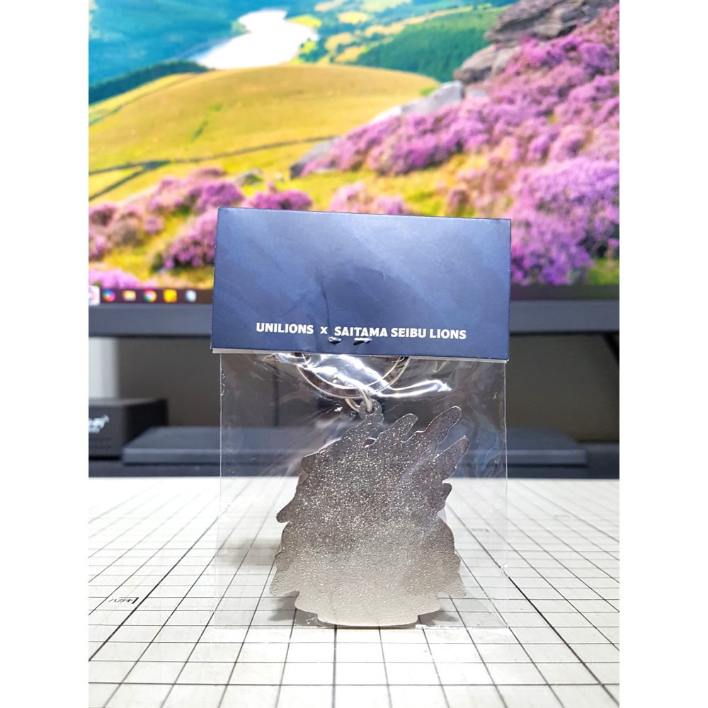 [長夜餘火]免運 現貨24小時出貨 台日雙獅交流10週年 LOGO紀念鑰匙圈 全新-細節圖2