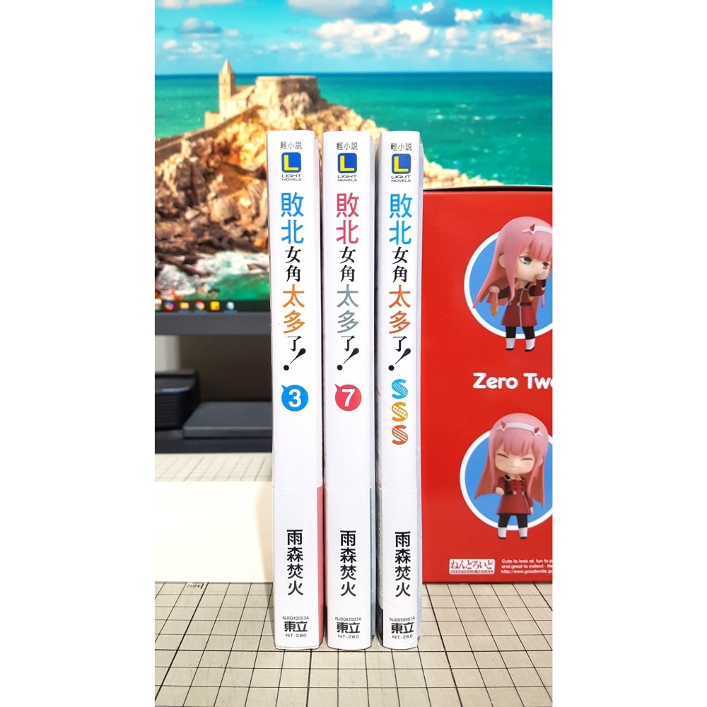 [長夜餘火]免運 現貨 敗北女角太多了！1、2、3、4、5、6、7、SSS 首刷限定版 雨森焚火 東立 首刷書卡 全新-細節圖3