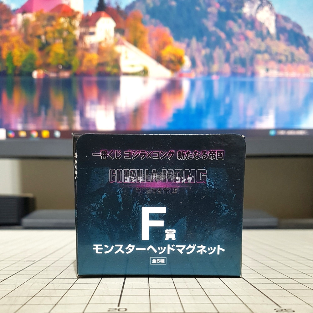 [長夜餘火]免運 現貨24小時出貨 一番賞 哥吉拉與金剛：新帝國 F賞 造型磁鐵 盲盒 代理版 全新未拆-細節圖2