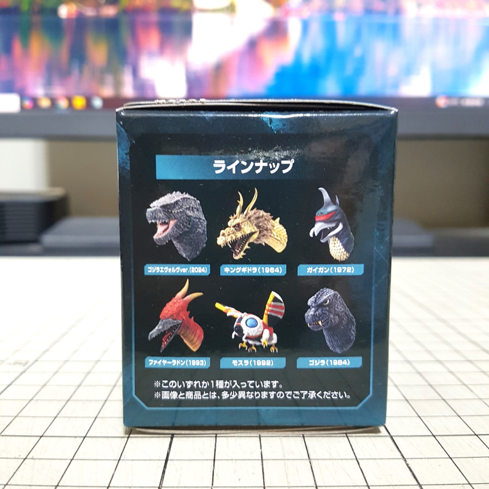 [長夜餘火]免運 現貨24小時出貨 一番賞 哥吉拉與金剛：新帝國 F賞 造型磁鐵 盲盒 代理版 全新未拆-細節圖3