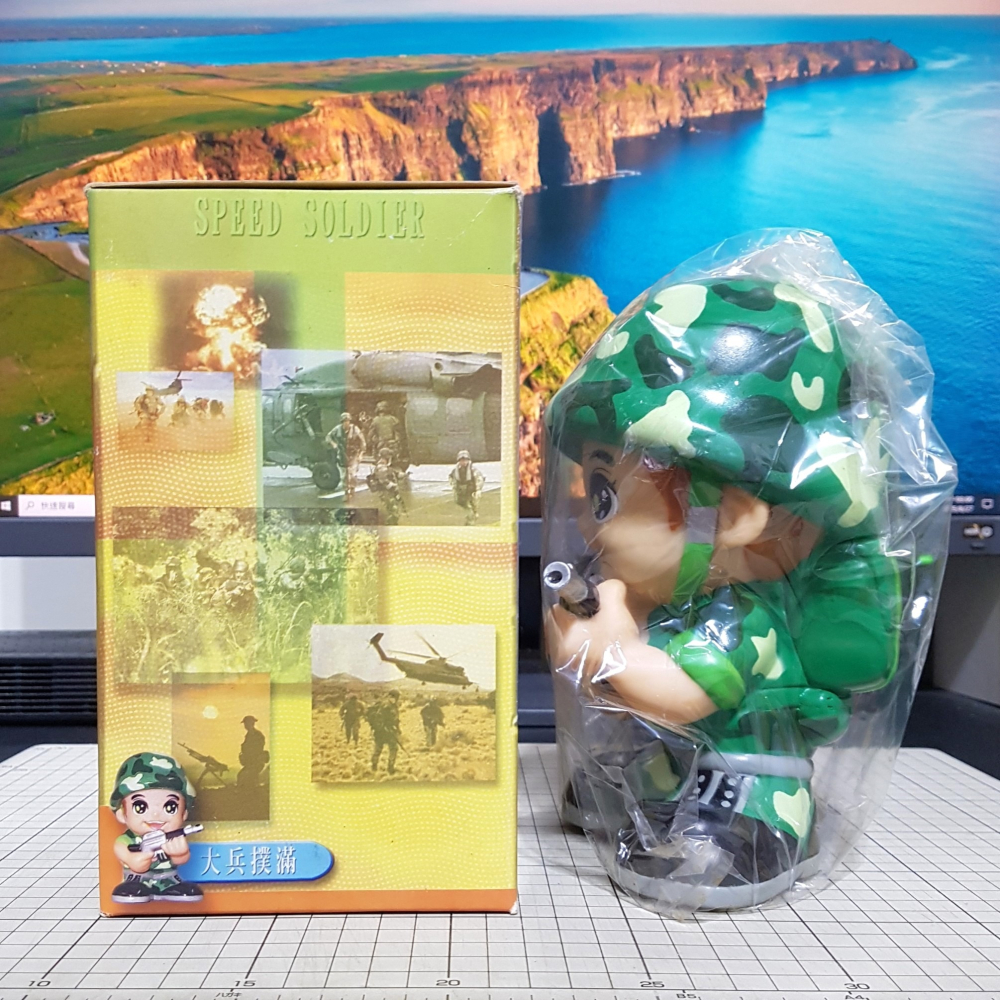 [長夜餘火]免運 現貨24小時出貨 大兵撲滿 存錢筒 陸軍 全新-細節圖2
