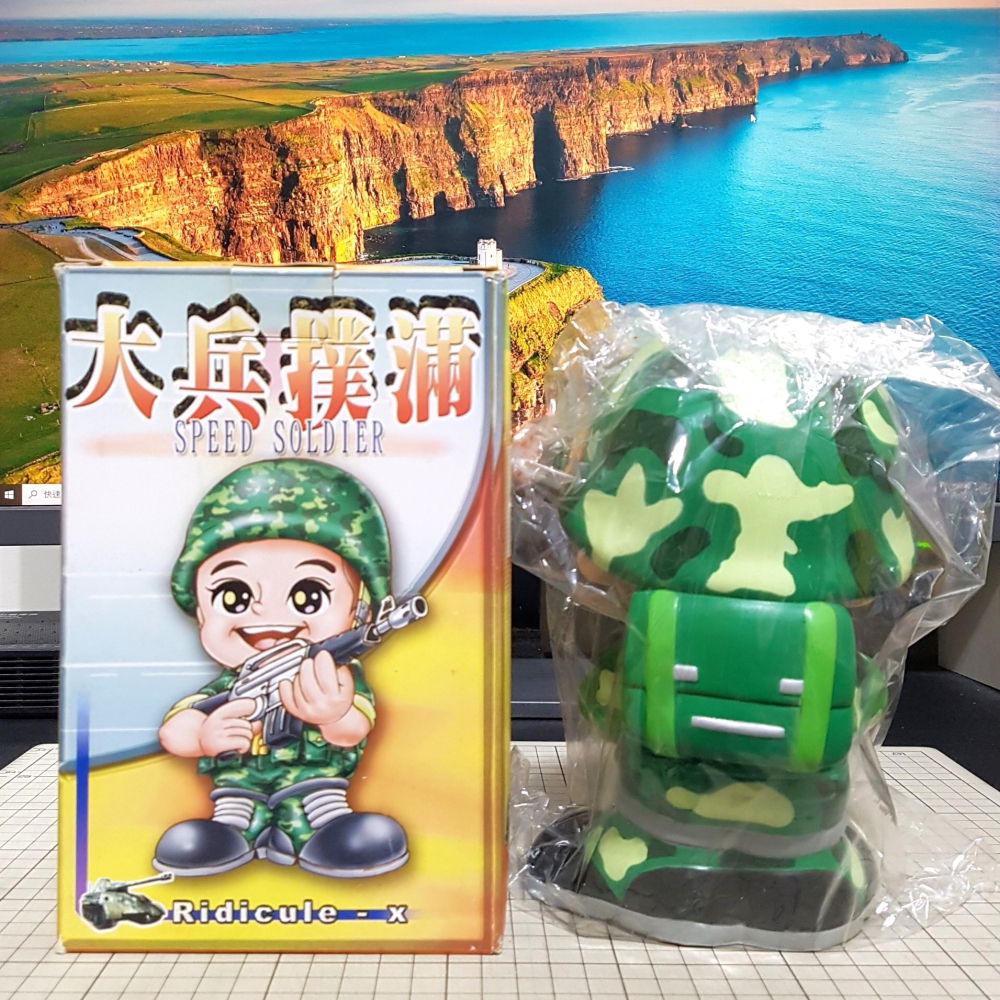 [長夜餘火]免運 現貨24小時出貨 大兵撲滿 存錢筒 陸軍 全新-細節圖3