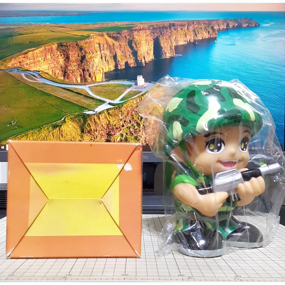 [長夜餘火]免運 現貨24小時出貨 大兵撲滿 存錢筒 陸軍 全新-細節圖6