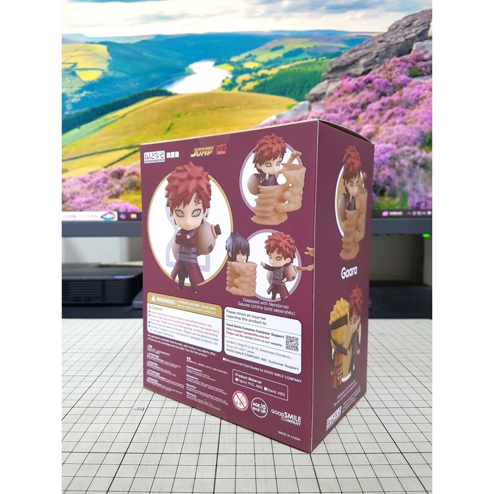 [長夜餘火]首販 免運 現貨24小時出貨 GSC 黏土人 我愛羅 956 火影忍者 疾風傳 代理版 全新-細節圖2