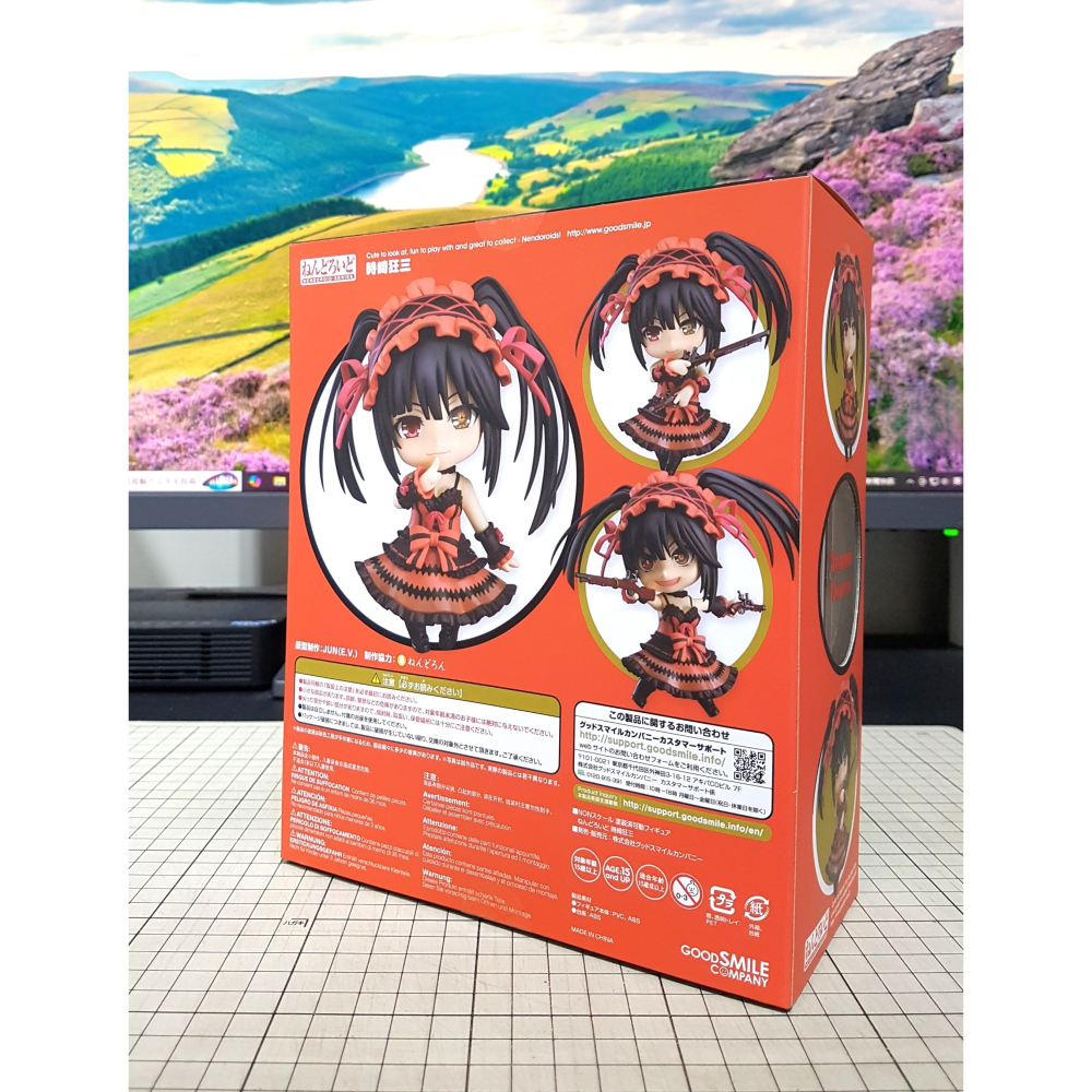 [長夜餘火]免運 現貨24小時出貨 黏土人 時崎狂三 466 約會大作戰 DATE A LIVEⅡ 代理版 全新-細節圖2