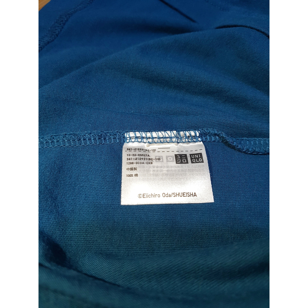 [長夜餘火]免運 現貨24小時出貨 UNIQLO 航海王 海賊王 白鬍子 聯名T恤 週刊少年Jump 50周年 全新-細節圖5