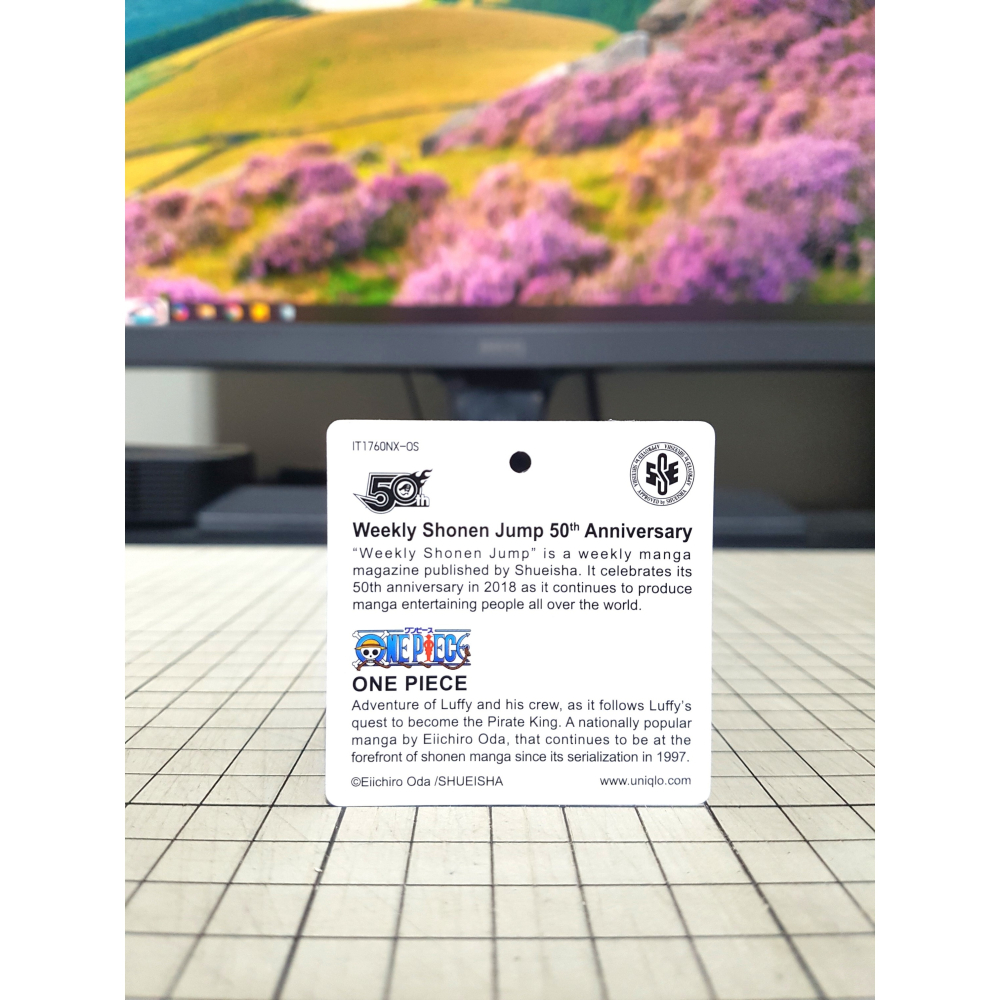 [長夜餘火]免運 現貨24小時出貨 UNIQLO 航海王 海賊王 白鬍子 聯名T恤 週刊少年Jump 50周年 全新-細節圖8