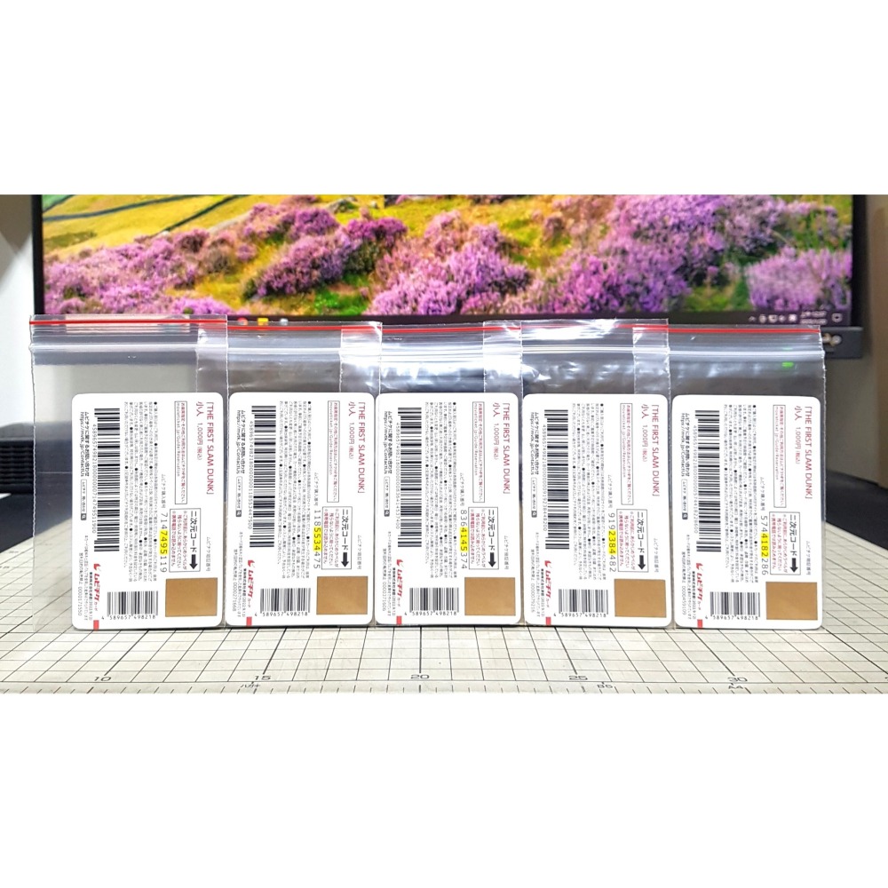 [長夜]免運 現貨24小時出 灌籃高手 THE FIRST SLAM DUNK 角色珍藏票卡組 日版 最終研究 井上雄彥-細節圖2