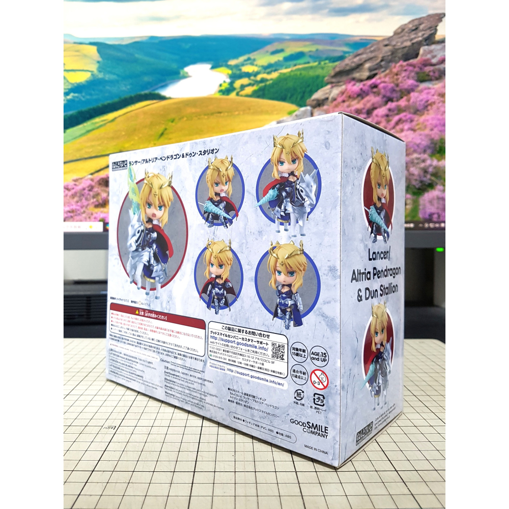 [長夜餘火]免運 現貨 黏土人 Lancer 阿爾托莉亞・潘德拉剛＆Dun Stallio 1532-DX 代理版 全新-細節圖2