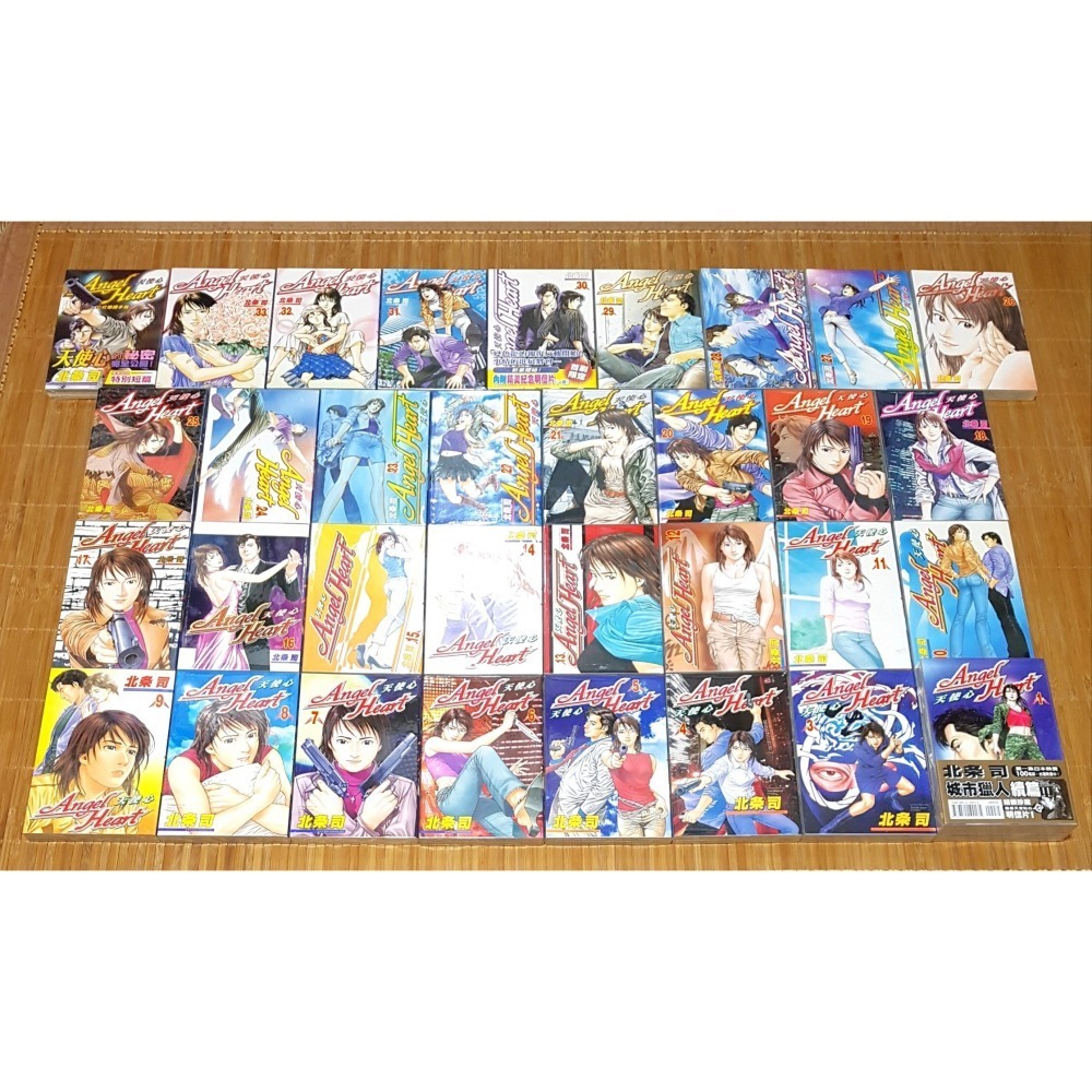 [長夜餘火]免運 現貨 全首刷 Angel Heart 天使心 1~33+公式導讀手冊 首刷限定 北条司 東立 明信片-細節圖3