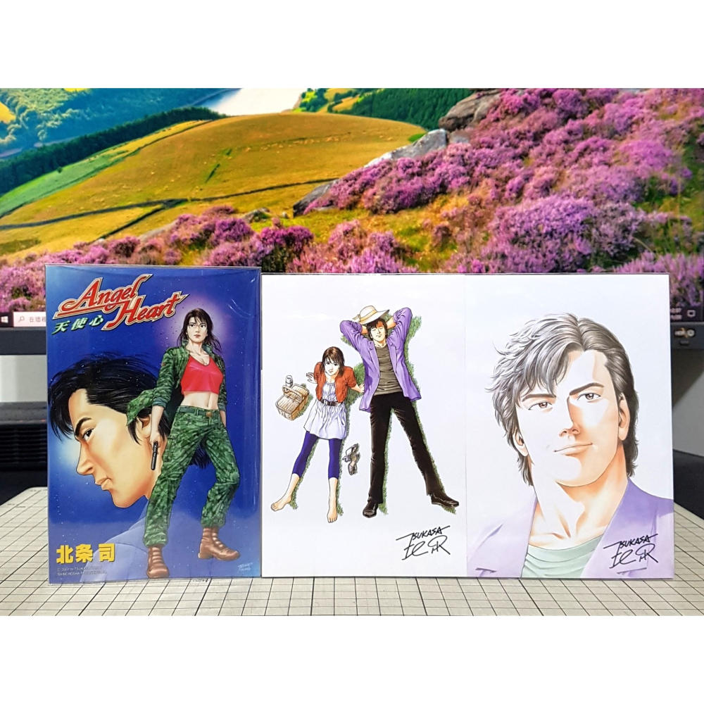 [長夜餘火]免運 現貨 全首刷 Angel Heart 天使心 1~33+公式導讀手冊 首刷限定 北条司 東立 明信片-細節圖8