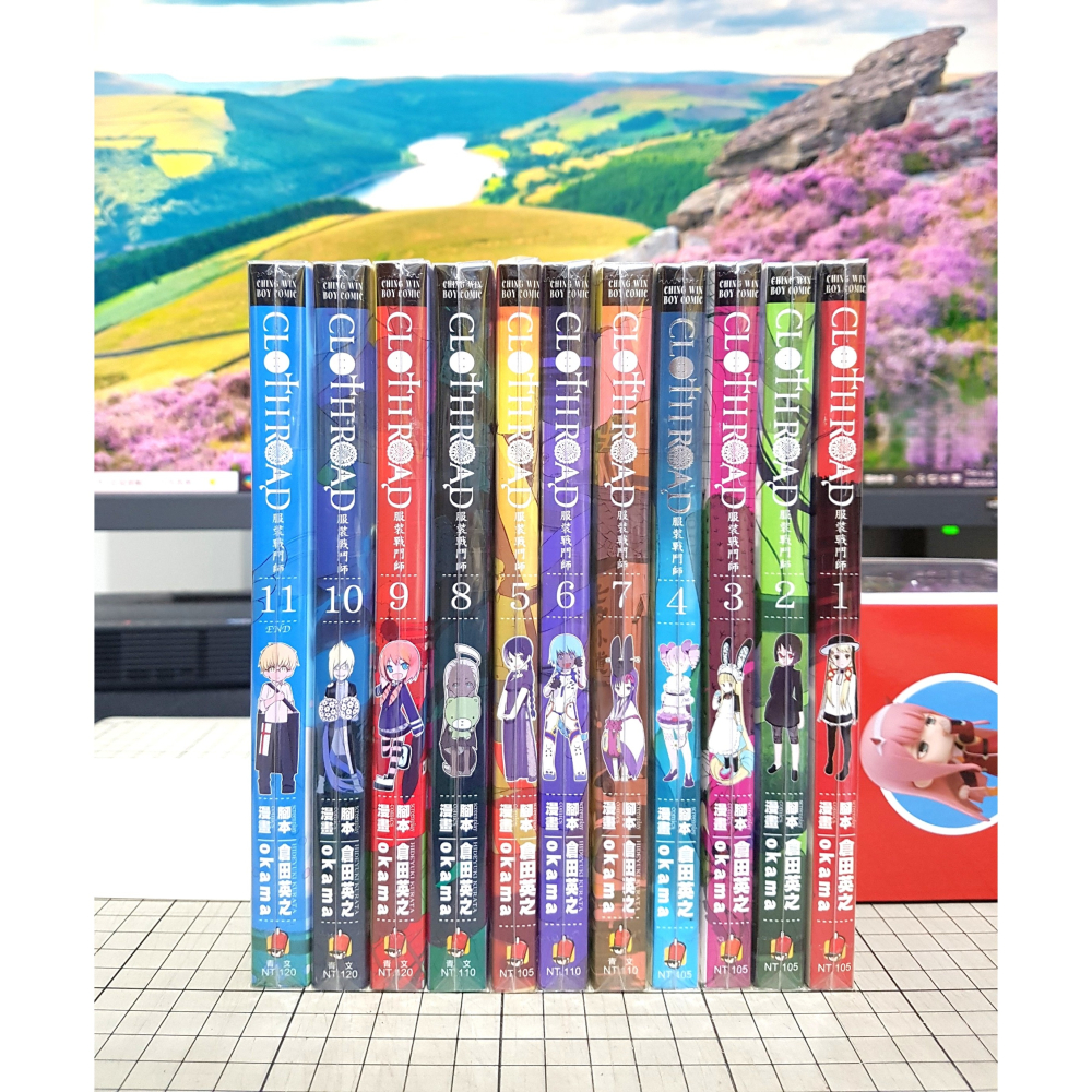 免運 CLOTH ROAD 服裝戰鬥師 1、2、3、4、5、6、7、8、9、10、11END okama 倉田英之 青文-細節圖3