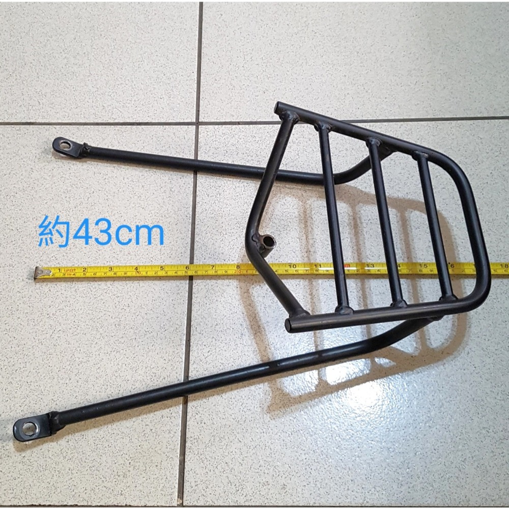 [長夜]免運 現貨24小時出貨 二手 光陽 KYMCO VJR 110 後箱架 行李箱架 漢堡架 外送架 沒有附固定螺絲-細節圖3