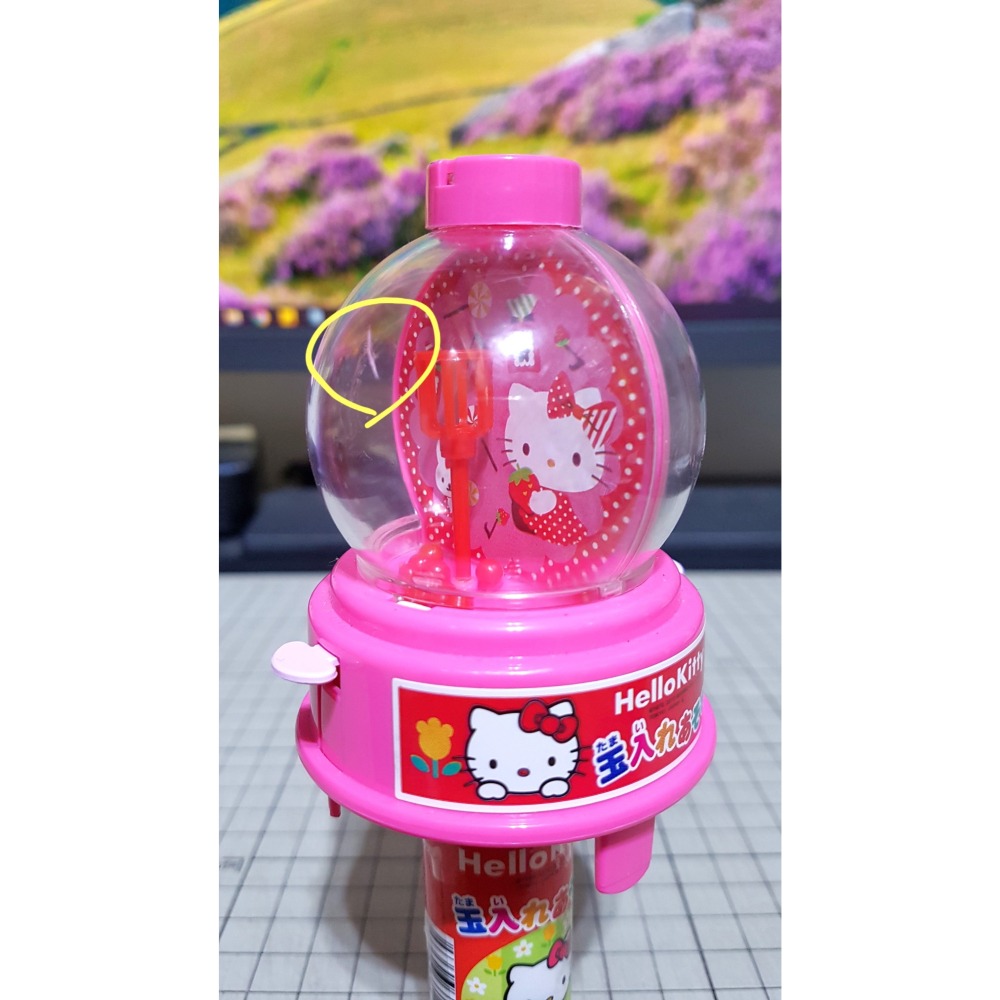 [長夜餘火]免運 現貨24小時出貨 WEED 投籃造型機糖 HELLO KITTY 不附糖 僅剩投籃機-細節圖4