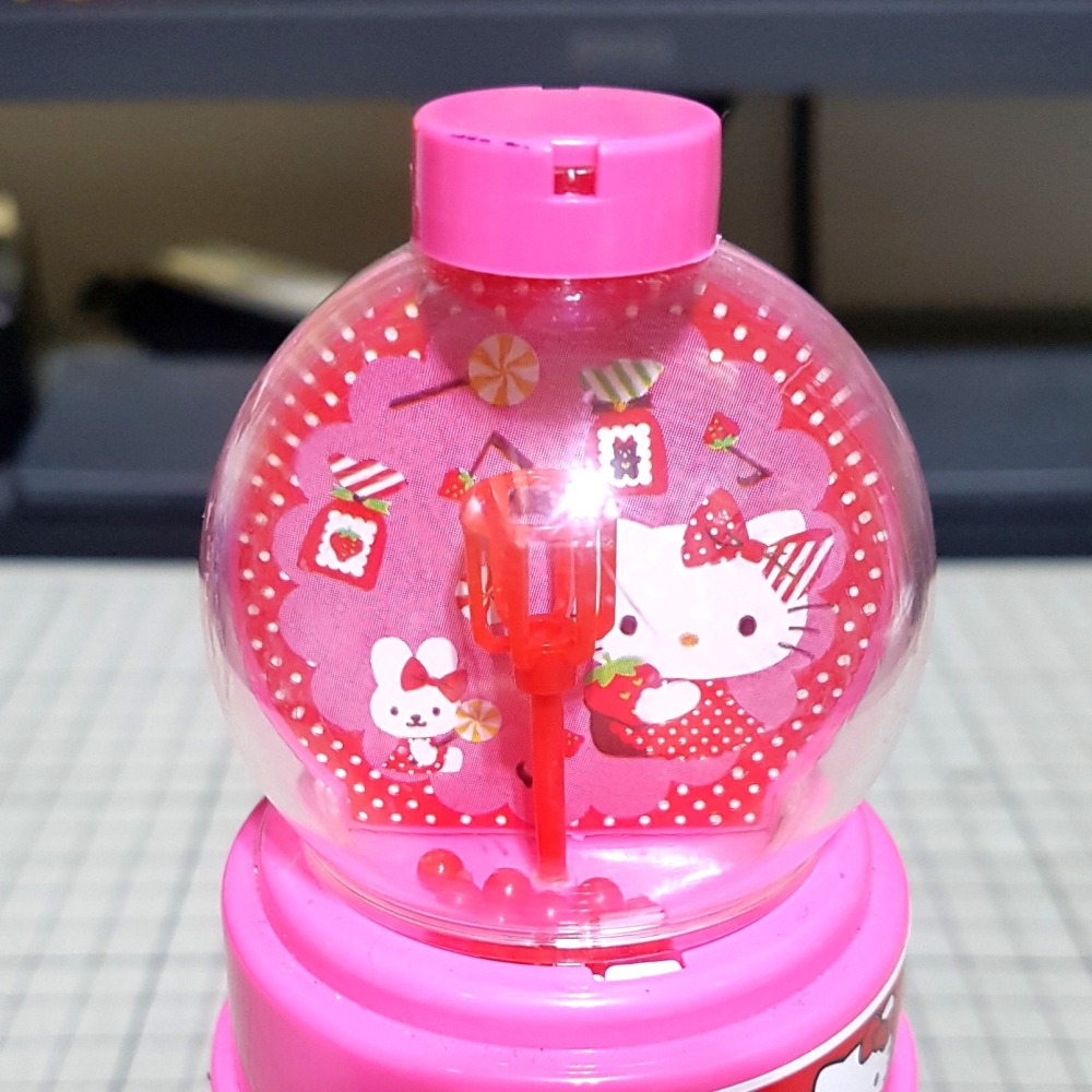 [長夜餘火]免運 現貨24小時出貨 WEED 投籃造型機糖 HELLO KITTY 不附糖 僅剩投籃機-細節圖6