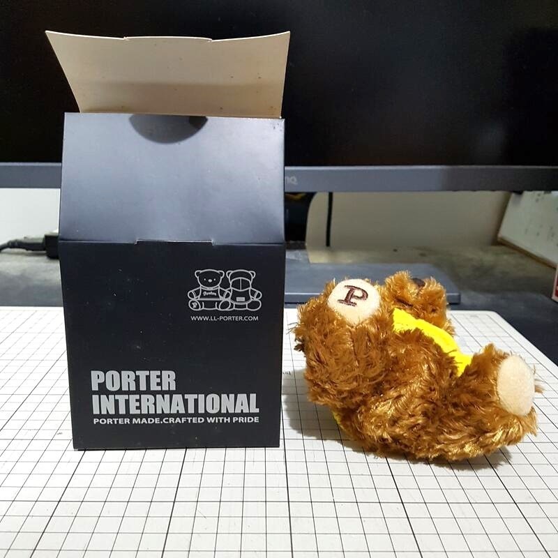 [長夜餘火]免運 現貨24小時出貨 PORTER INTERNATIONAL PORTER BEAR-細節圖3