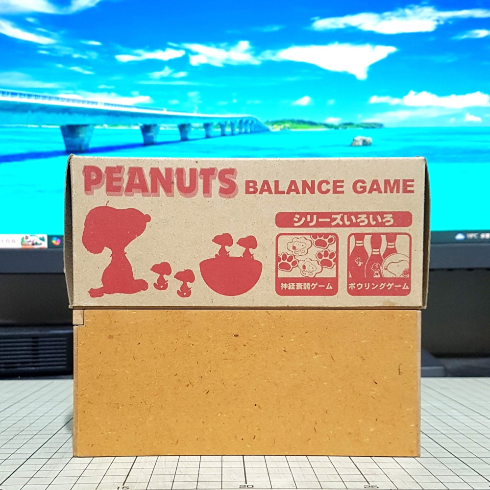 [長夜餘火]免運 現貨24小時出貨 史奴比 SNOOPY PEANUTS BALANCE GAME 二手-細節圖2